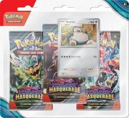 Karty Twilight Masquerade 3-Pak Blister Snorlax