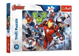 Puzzle 200 el. Waleczni Avengersi Disney Marvel Trefl 13260